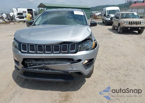 2018 Jeep Compass Sport Fwd from USA, damaged, VIN 3C4NJCAB3JT462268